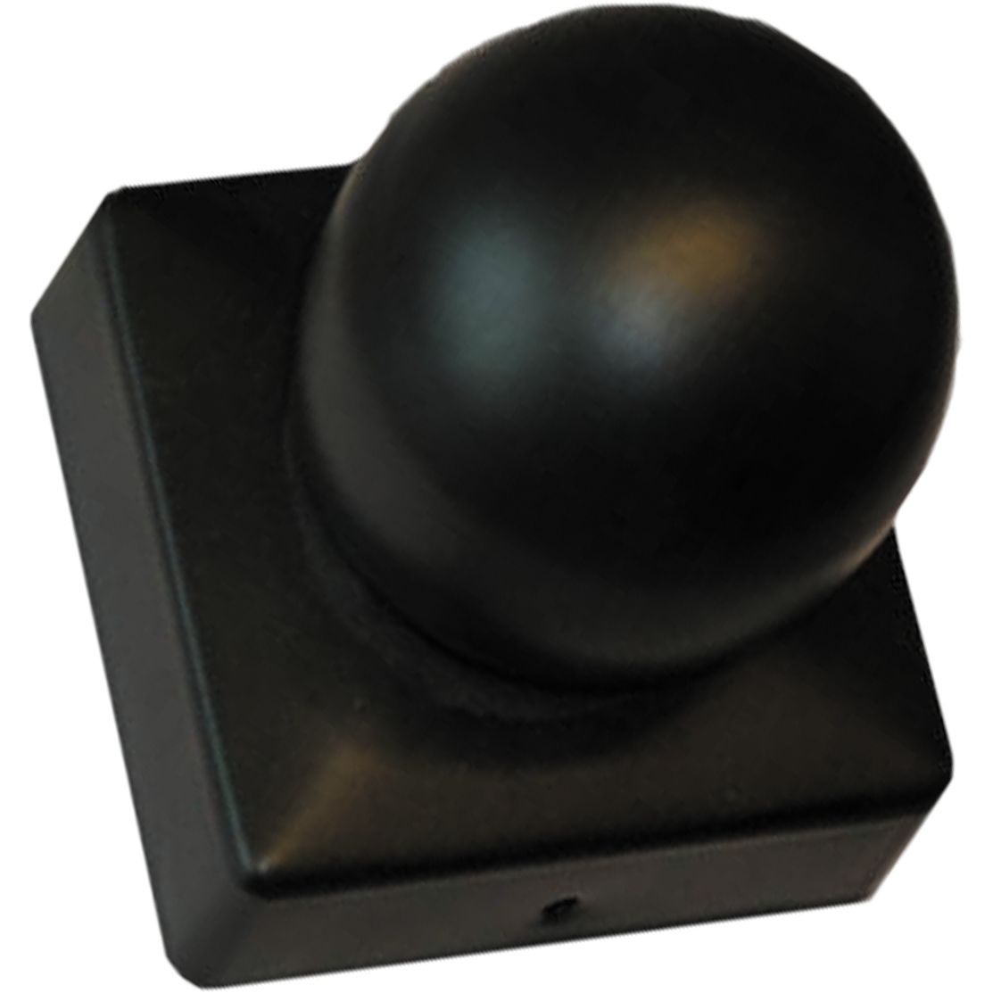 Tolpanhattu Hortus 91x91mm koristekuula musta