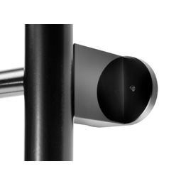 Pyyhekuivaimen jalka kiinteään asennukseen musta