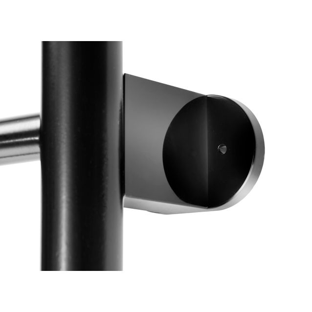 Pyyhekuivaimen jalka kiinteään asennukseen musta