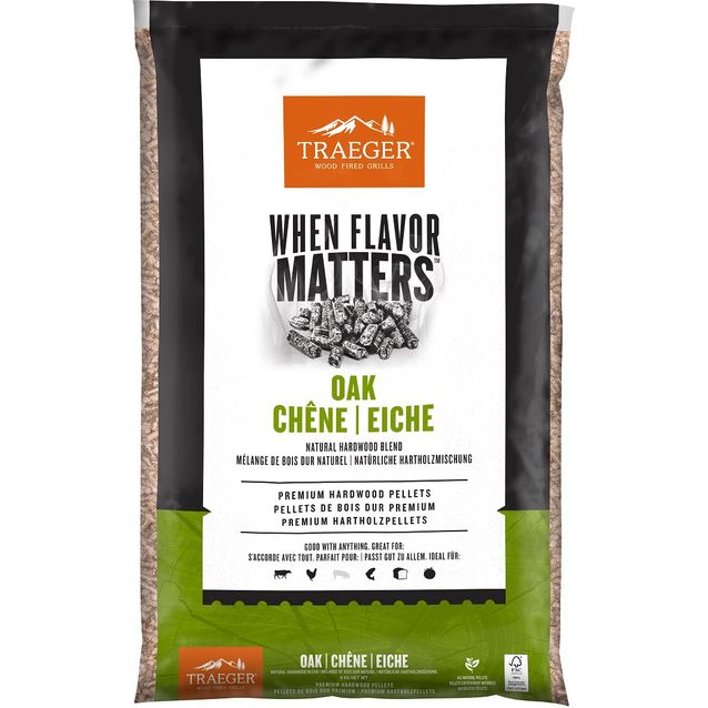 Pelletti Traeger Oak EU, 9kg, tammi