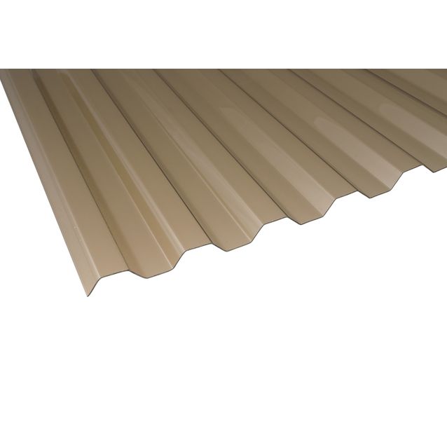 Trapetsilevy Keraplast PC Sun 0,8 mm pronssi 1040x4000 mm