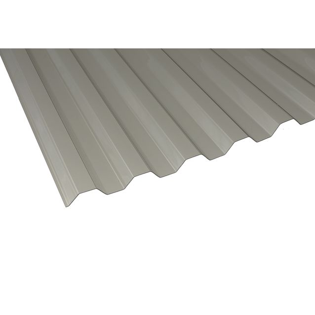 Trapetsilevy Keraplast PC Sun 0,8 mm savunharmaa 1040x4000 mm