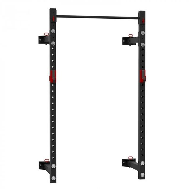 Treeniteline Master Fitness Silver Foldable Wall Rack seinäkiinnitys