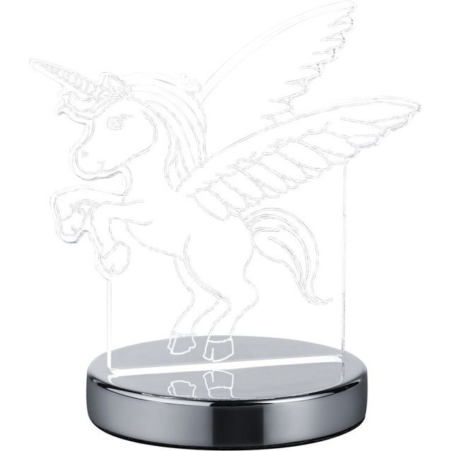 LED-pöytävalaisin Trio Karo 170x175x120 mm kromi