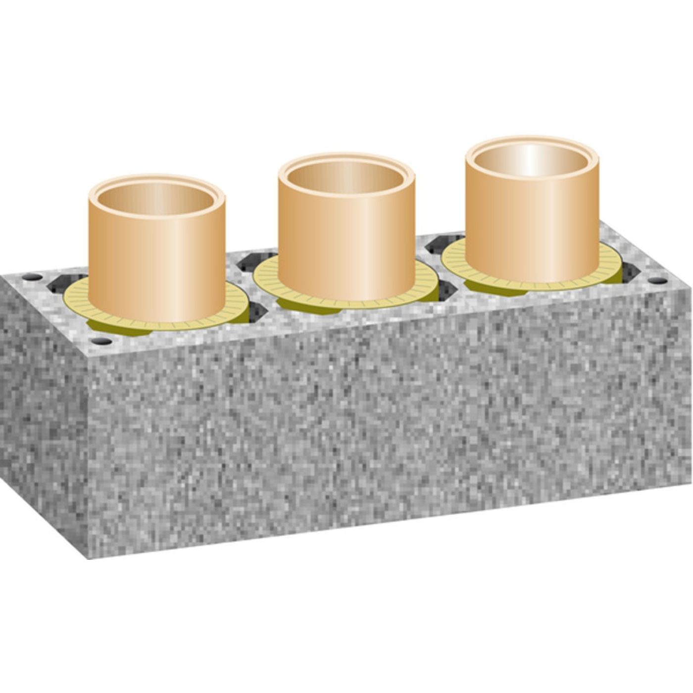 Schiedel Rondo Plus triplahormi lisäkuva