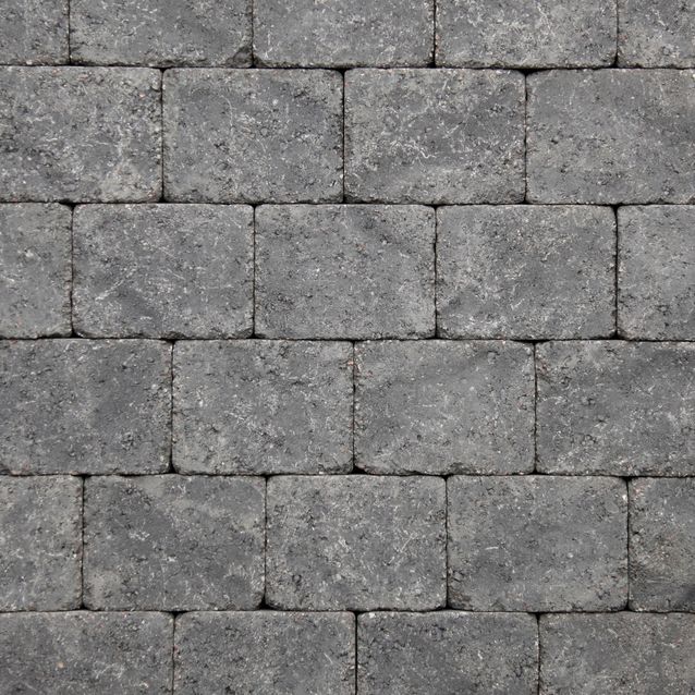 Pihakivi Benders Troja Antik Kokokivi 210x140x50 mm grafiitti