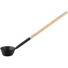 Saunakauha Rento, 62cm, bambu/alumiini, tummanharmaa