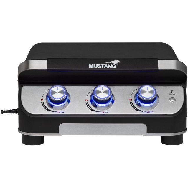 Kaasugrilli Mustang Plate 3, 3 poltinta