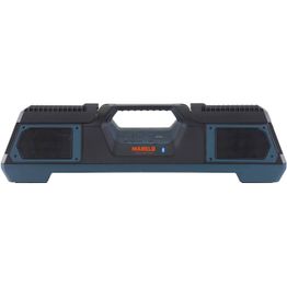 Akkutyövalaisin Mareld Sparkle 4000RE IP65 BT-kaiuttimilla musta/petrooli