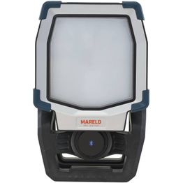 Akkutyövalaisin Mareld Shine 5000RE IP65 apilla musta/petrooli