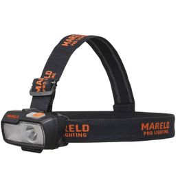 Otsalamppu Mareld Peta 400RE hybridi IP66 musta/oranssi