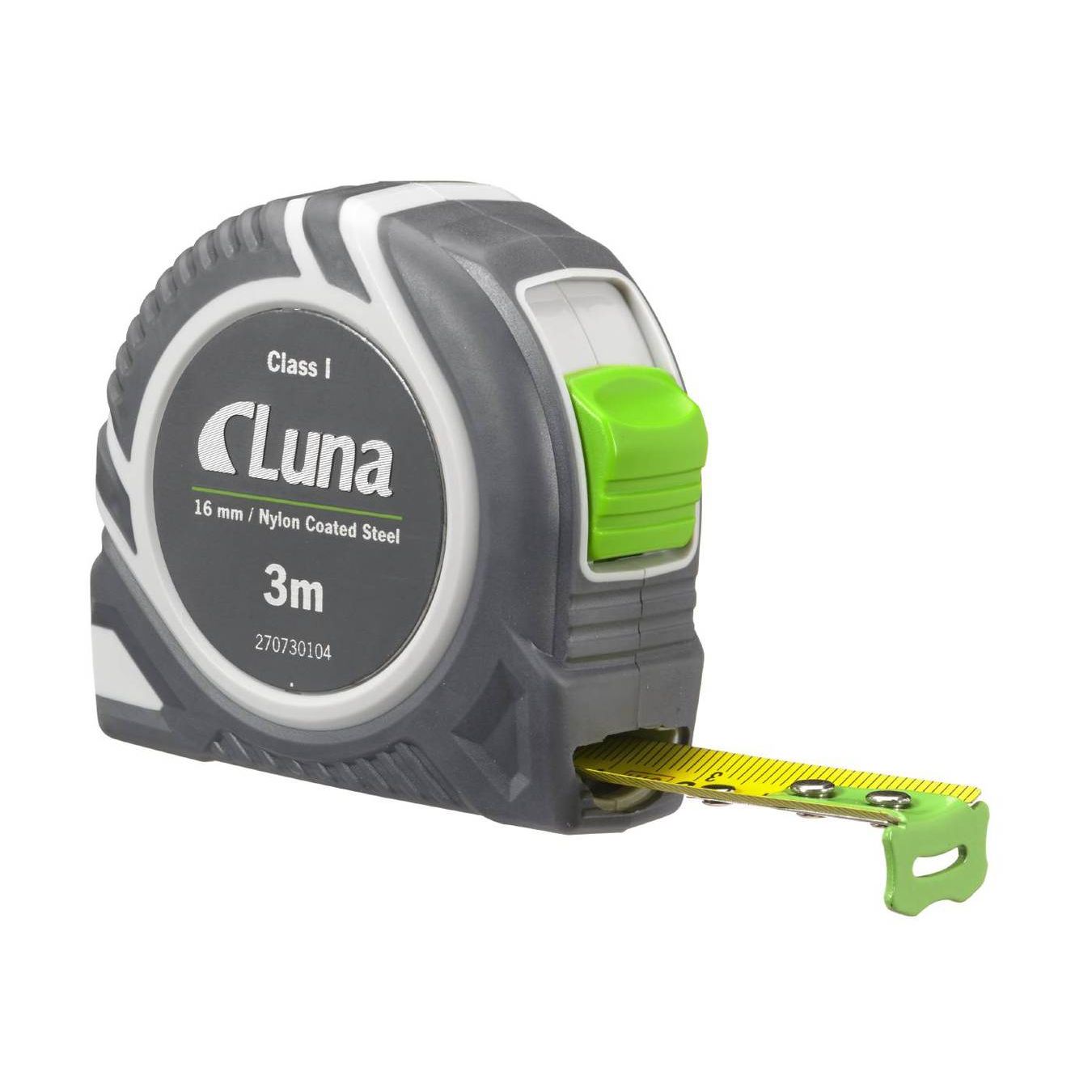 Mittanauha Luna Tools LPL 8 m Push Lock ABS-kotelolla