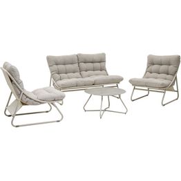 Oleskeluryhmä ulos esti & esta Cloud, sohva, pöytä ja 2 tuolia, beige