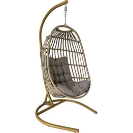 Riipputuoli jalustalla Mirpol Kari, teräsrunko