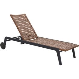 Aurinkotuoli esti & esta Texas, polyrottinki/alumiini, ruskea