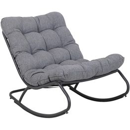 Keinutuoli ulko- ja sisätiloihin esti & esta Vibe, harmaa