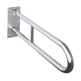 Tukikaide Bemeta Help U-malli 813 mm ruostumaton teräs