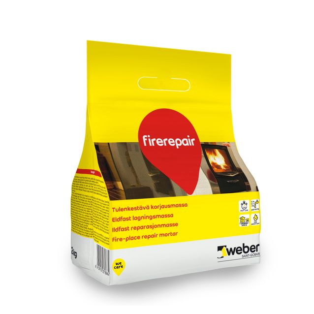 Tulenkestävä korjausmassa Weber Fire Repair 2 kg