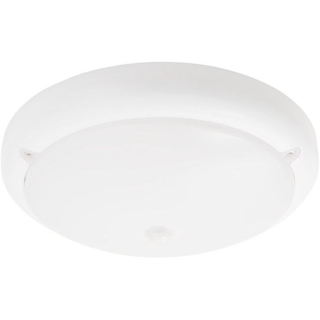 Tunnistinvalaisin Airam Sono, IP54, 13W, 1250lm, 3500K, 835, PIR/MS, PCO, valkoinen