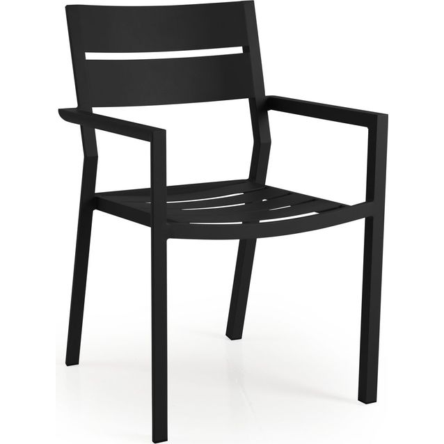 Tuoli Delia pinottava musta