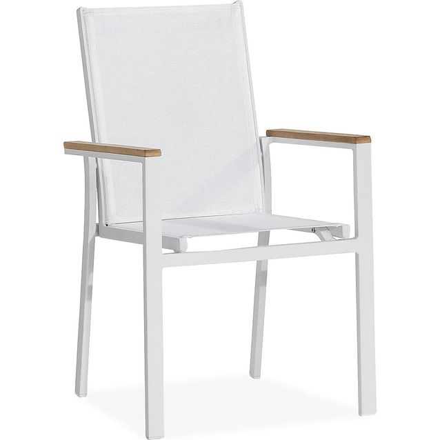 Tuoli Las Vegas pinottava valkoinen/tiikki