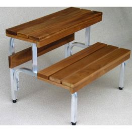 Tuplapenkin jalat 61x59