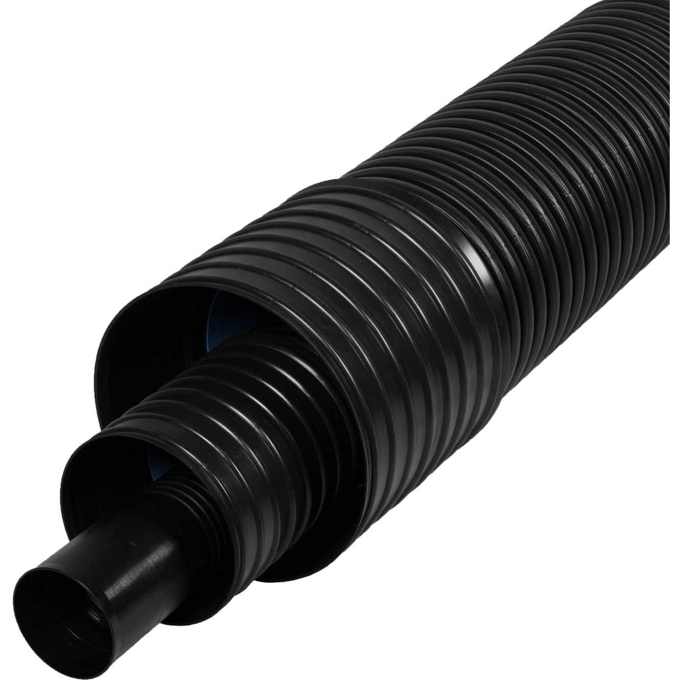 Tuplasadevesiputki Rotomon Ø110mm 6m SN8 jatkoholkilla