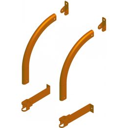 Turvatikkaan asennussarja Benders Punainen