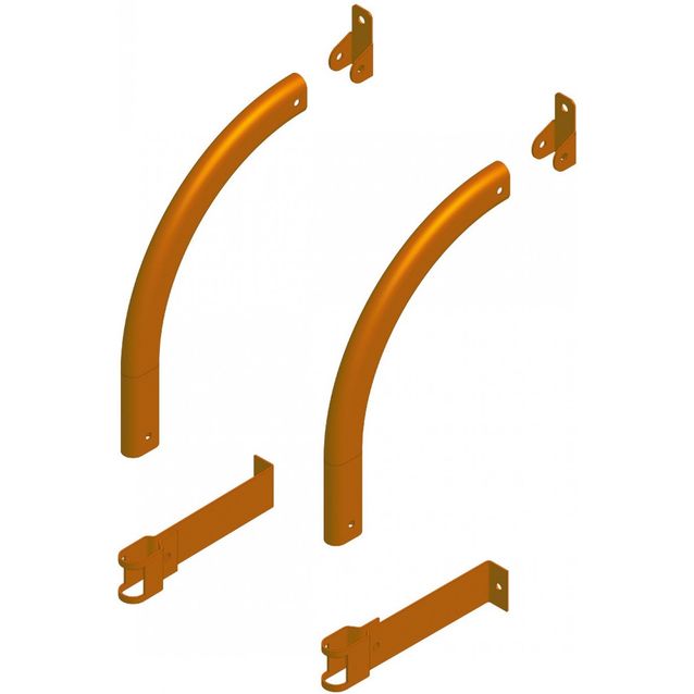 Turvatikkaan asennussarja Benders Tiilenpunainen