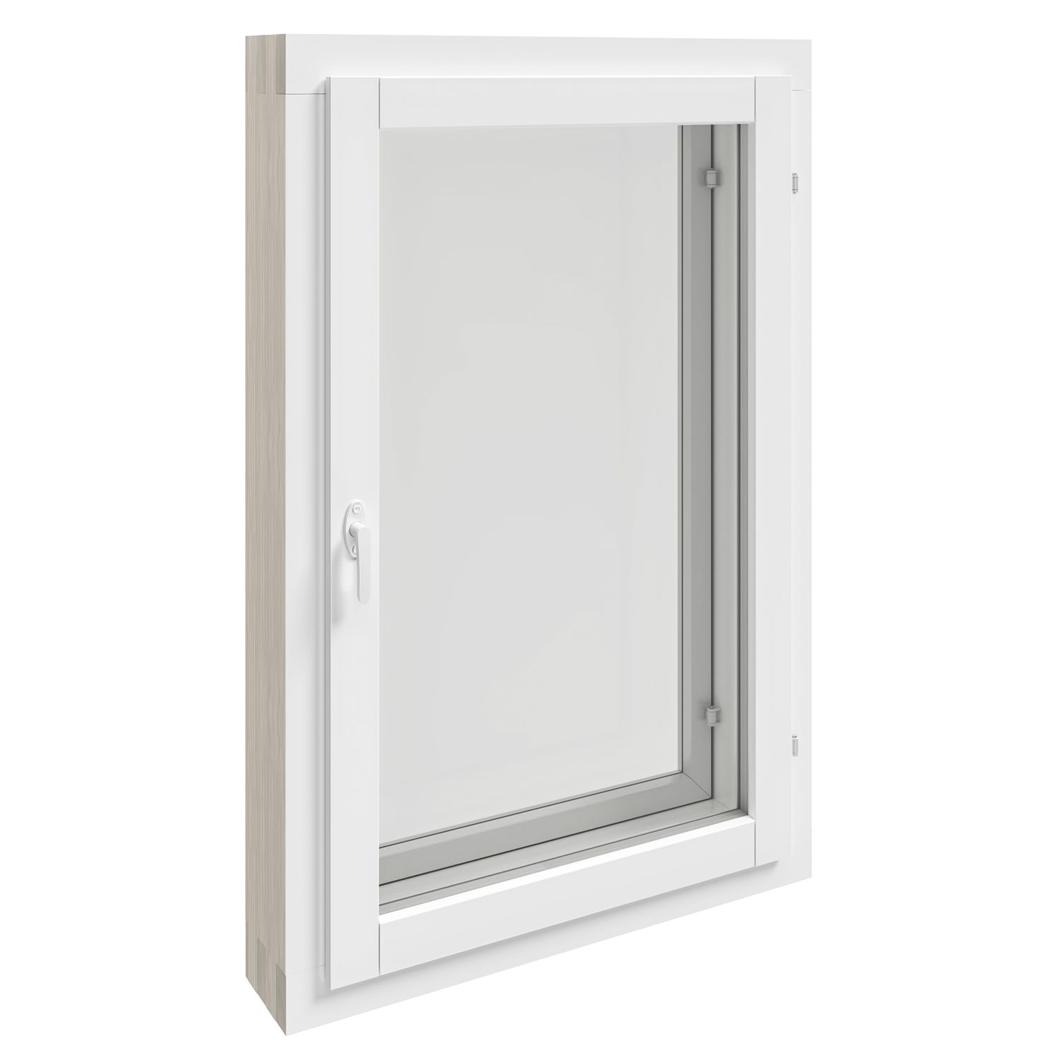 Tuuletusikkuna Timburg puualumiini 2+1 MSE koko 6x9 karmisyvyys 170mm