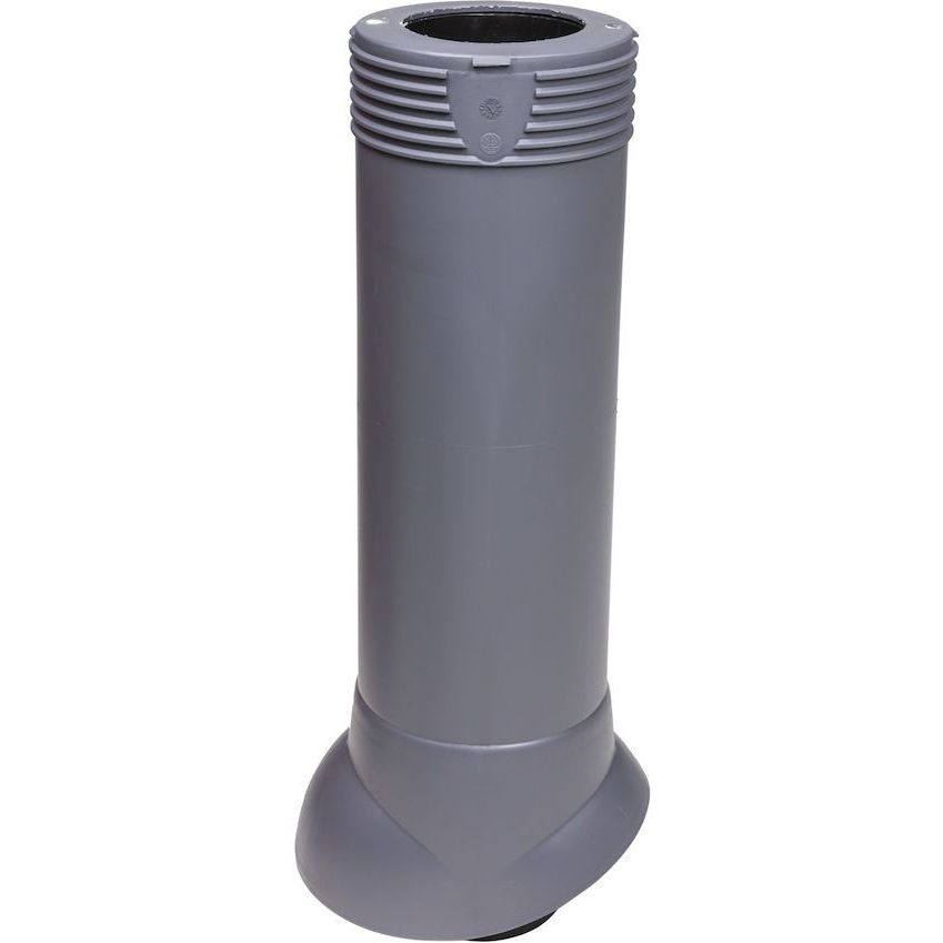 Tuuletusputki Vilpe 110P/IS/500, eristetty, antrasiitti