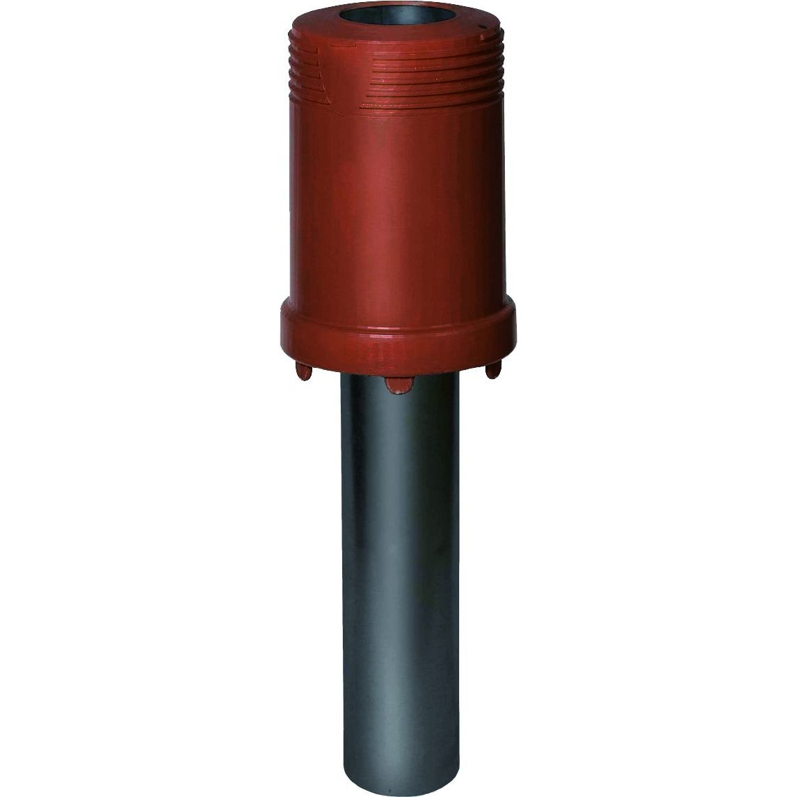 Tuuletusputki Vilpe 110C/IS/250, eristetty, punainen