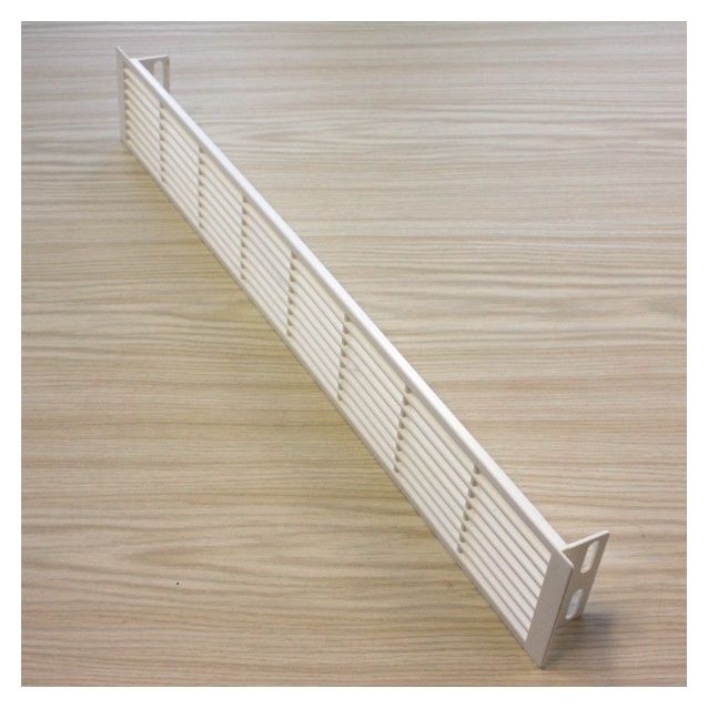 Tuuletusritilä Grip Finland 85 x 595 mm valkoinen