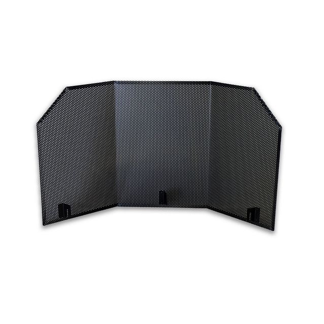 Tuuli- ja kipinäsuoja Carelia Grill® 9K-100 musta