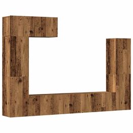 TV-kaappisarja, seinäkiinnitettävä, 5-7 osaa, eri värejä (28188)