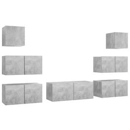 TV-kaappisarja, tekninen puu, 7-8 osaa, eri värejä ja kokoja (06922)