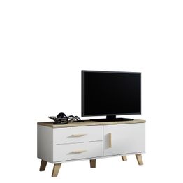 TV-taso LOTTA 120 1D2S, beige/valkoinen (6754)