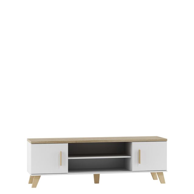 TV-taso LOTTA 160 2D2K, beige/valkoinen (6259)