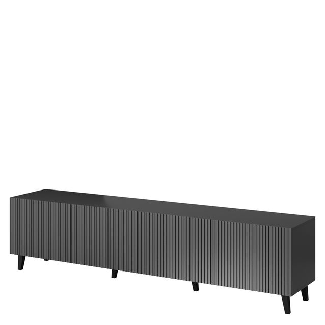 TV-taso VAMOS GREY 200, tummanharmaa (5347)