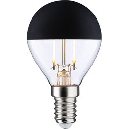 LED-pääpeililamppu Paulmann Modern Classic Edition Drop, 230V, E14, 250lm, 2.5W, 2700K, mattamusta