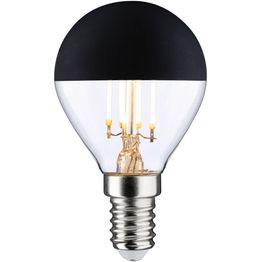 LED-pääpeililamppu Paulmann Modern Classic Edition Drop, 230V, E14, 470lm, 4.5W, 2700K, himmennettävä, mattamusta