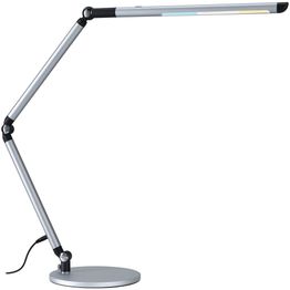 LED-työpöytävalaisin Paulmann FlexBar 3-Step-Dim, 36.2cm, 700lm, 9.5W, säädettävä värilämpötila, mattahopea