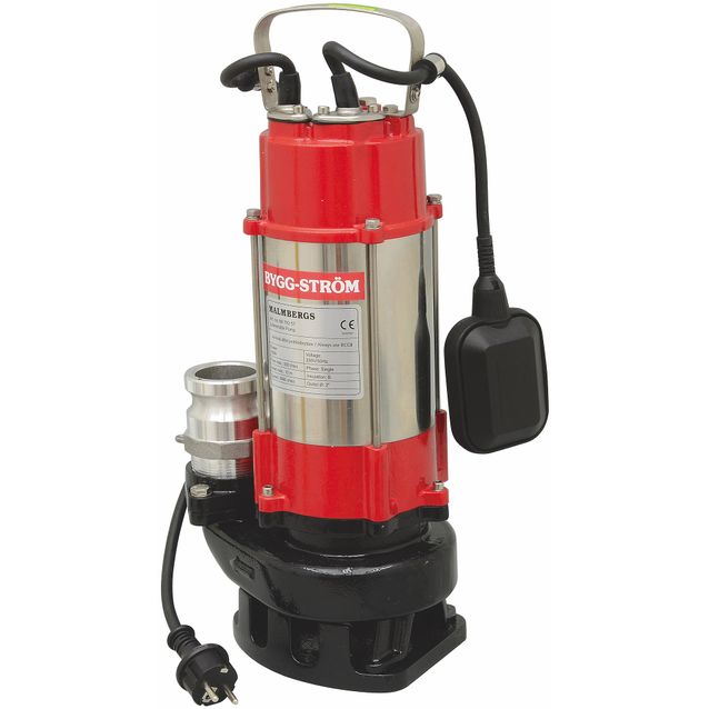 Tyhjennyspumppu Malmbergs 300l/min, 750W, rst