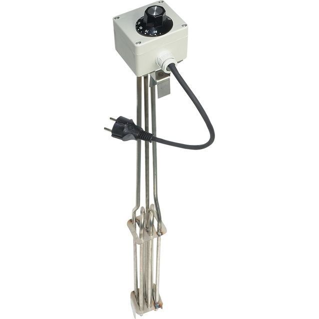 Tynnyrilämmitin Pistesarjat PST, 1500W, harmaa