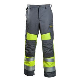 Työhousut Dimex 6001 huomioväri harmaa/keltainen