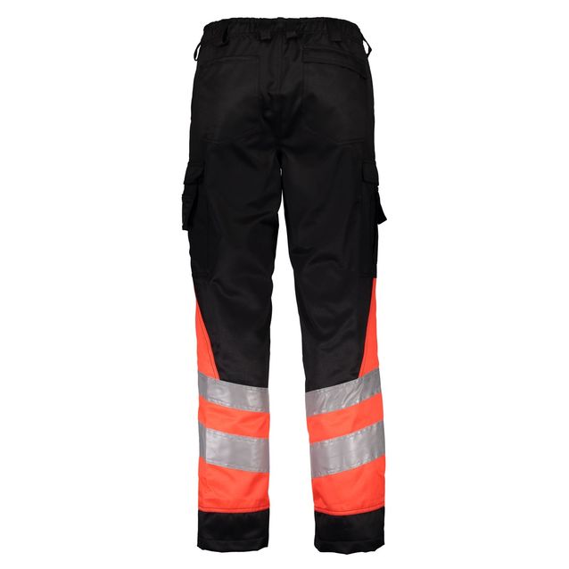 Työhousut Dimex 6220 hi-vis punainen/musta