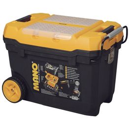 Työkaluarkku Mano Pro TK-28 vedettävä metallilukoilla 2 lokerikkoa