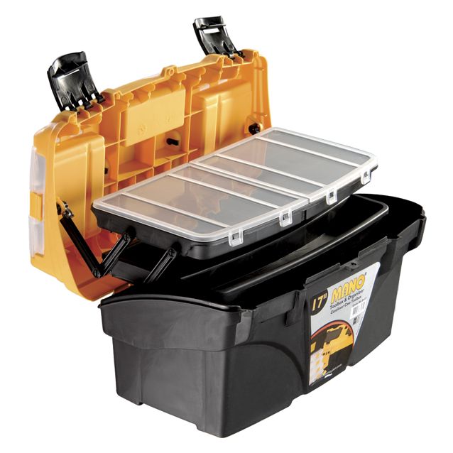 Työkalupakki Mano BL.O-17, 3+1 lokerikkoa