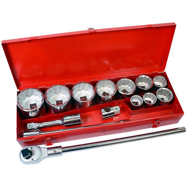 Työkalusarja ProMaster 1'' 12PT 15-osainen