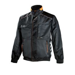 Työtakki Dimex 668 vettähylkivä tummanharmaa/musta